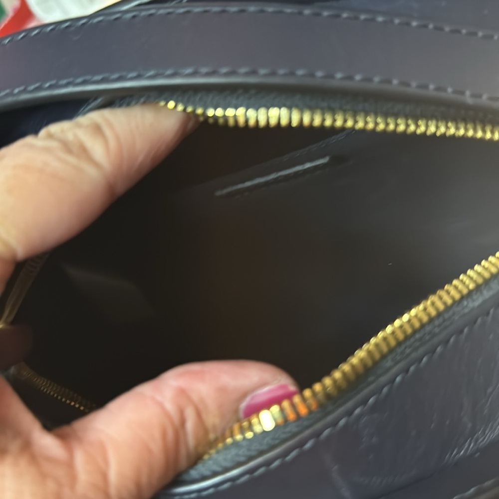 New APC navy blue half moon bag - Picture 10 of 12
